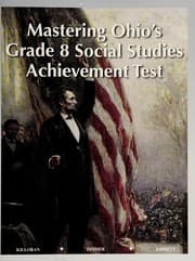 Tapa de Mastering Ohio's grade 8 social studies achievement test