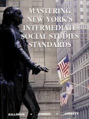 Tapa de Mastering New York's grade 8 intermediate social studies test