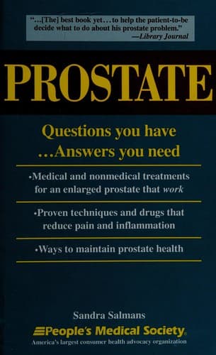 Tapa de Prostate
