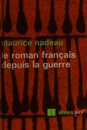 Tapa de Le roman français depuis la guerre