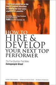 Tapa de How to hire and develop your next top performer