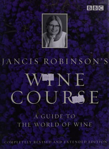 Tapa de Jancis Robinson's wine course