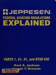 Tapa de Jeppesen federal aviation regulations explained
