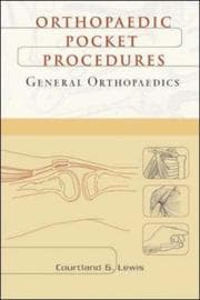Tapa de Orthopaedic pocket procedures