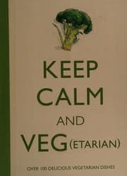Tapa de Keep calm and veg(etarian)
