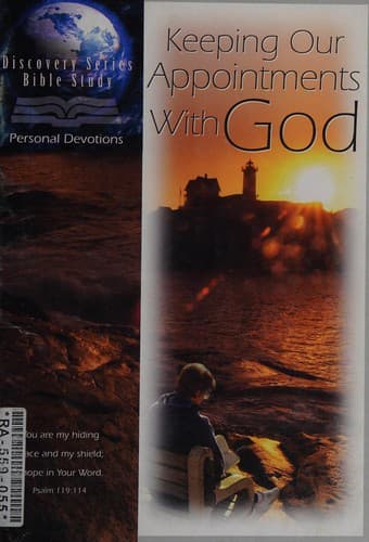 Tapa de Keeping our appointments with God