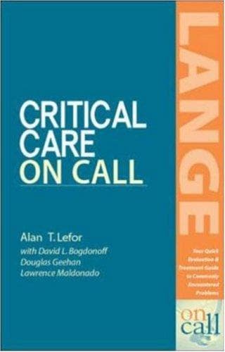 Tapa de Critical Care on Call