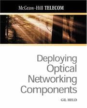 Tapa de Deploying optical networking components