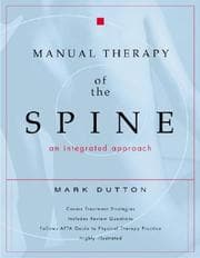 Tapa de Manual Therapy of the Spine