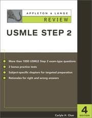 Tapa de Appleton & Lange Review for the USMLE Step 2
