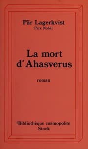Tapa de La Mort d'Ahasverus