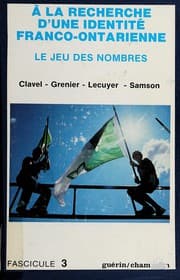 Tapa de À la recherche d'une identité franco-ontarienne