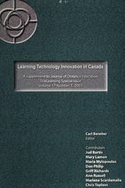 Tapa de Learning technology innovation in Canada