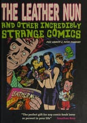 Tapa de The leather nun and other incredibly strange comics