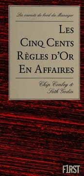 Tapa de Les Cinq cents règles d'or en affaires