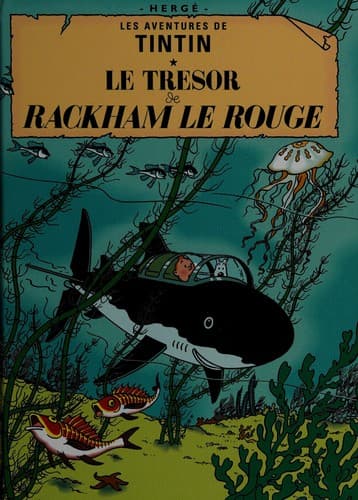 Tapa de Le tresor[i.e. tresor] de Rackham le Rouge