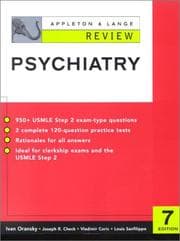 Tapa de Appleton & Lange Review of Psychiatry