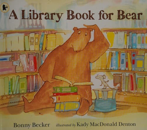 Tapa de A library book for Bear