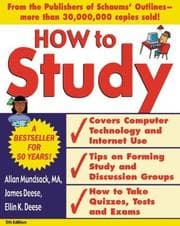 Tapa de How to study