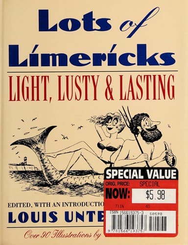 Tapa de Lots of limericks
