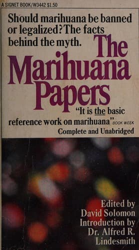 Tapa de The marihuana papers