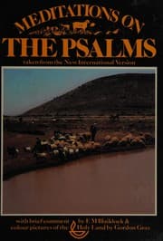 Tapa de Meditations on the Psalms