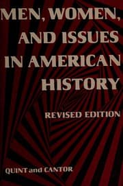 Tapa de Men, women, and issues in American history