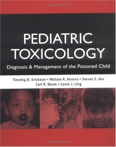 Tapa de Pediatric toxicology