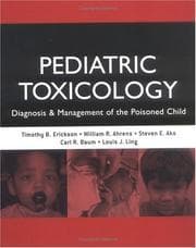 Tapa de Pediatric toxicology