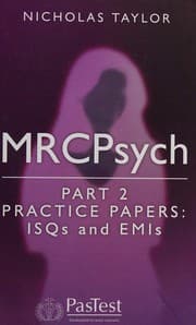 Tapa de MRCPsych part 2 practice papers