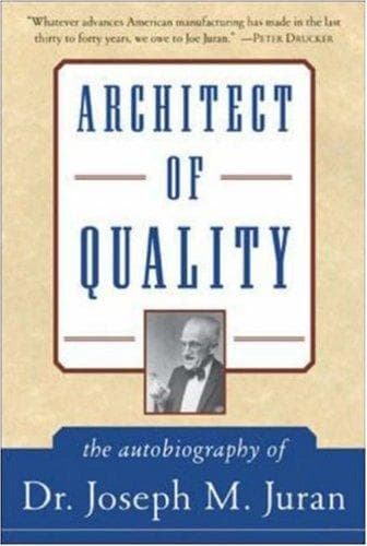 Tapa de Architect of quality