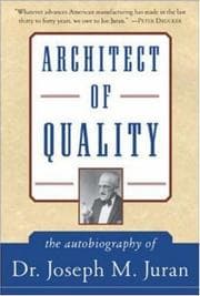 Tapa de Architect of quality