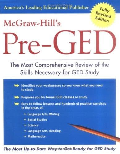 Tapa de McGraw-Hill's Pre-GED