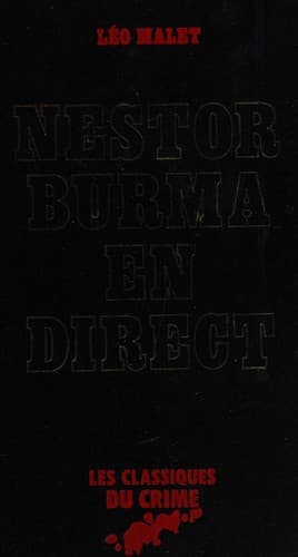 Tapa de Nestor Burma en direct