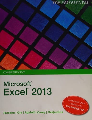 Tapa de New perspectives on Microsoft Excel 2013
