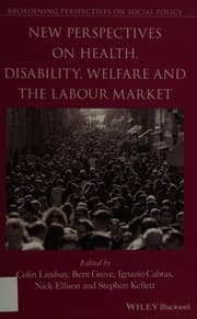 Tapa de New Perspectives on Health, Disability, Welfare and the Labour Market