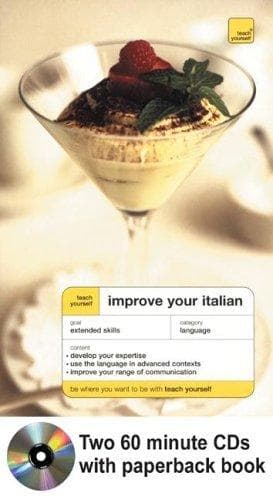Tapa de Teach Yourself Improve Your Italian, CD package
