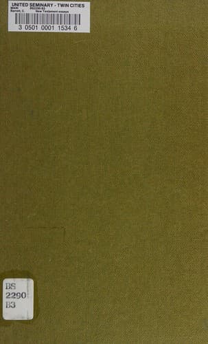 Tapa de New Testament essays