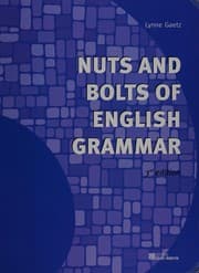 Tapa de Nuts and bolts of english grammar