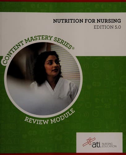 Tapa de Nutrition for nursing practice review module