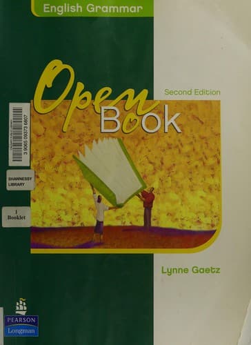 Tapa de Open book