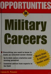 Tapa de Opportunities in Military Careers
