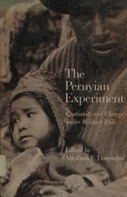 Tapa de The Peruvian experiment