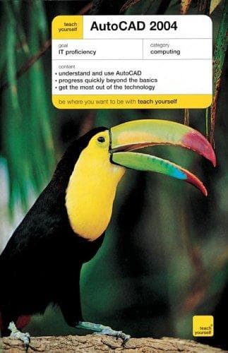 Tapa de Teach Yourself Autocad 2004
