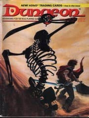 Tapa de Dungeon Adventures for Tsr Role-Playing Games/March/April, Issue No. 34, Vol. 6, No.4