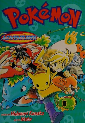 Tapa de Pokemon Adventures, Volume 6