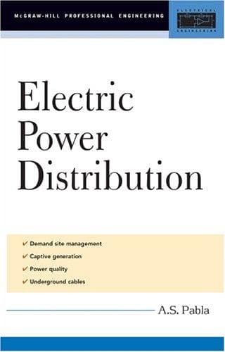 Tapa de Electric Power Distribution (McGraw-Hill Professional Engineering)