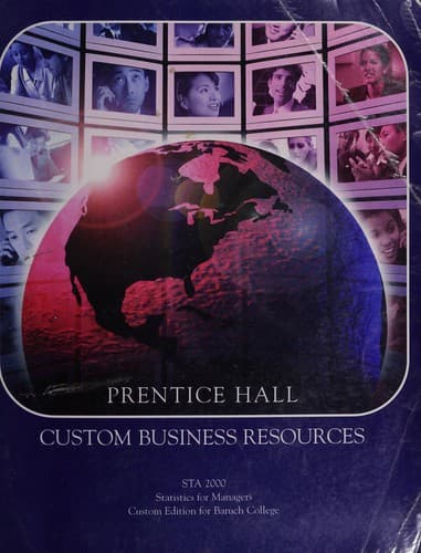 Tapa de Prentice Hall custom business resources