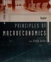 Tapa de Principles of macroeconomics