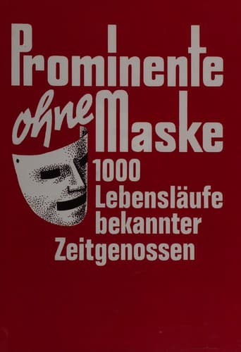 Tapa de Prominente ohne Maske